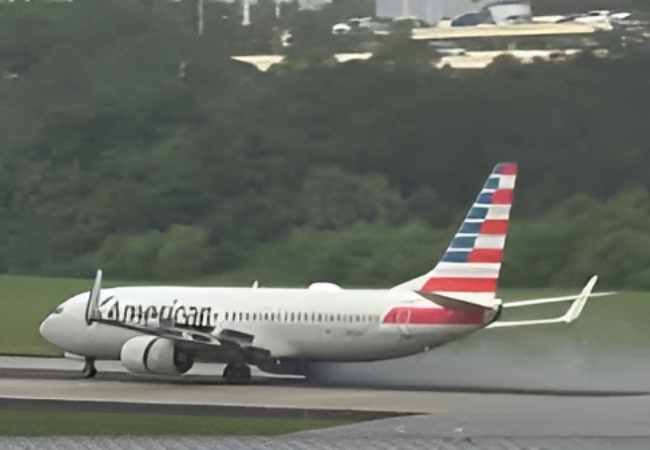 Tire Blowout Forces American Airlines Flight Back To Tampa